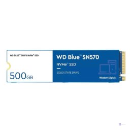 Dysk SSD WD Blue SN570 500GB M.2 2280 PCIe NVMe (3500/2300 MB/s) WDS500G3B0C