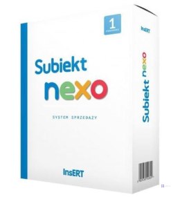 Oprogramowanie InsERT - Subiekt nexo - 1 st.