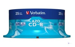 CD-R Verbatim 700MB AZO (Cake 25)