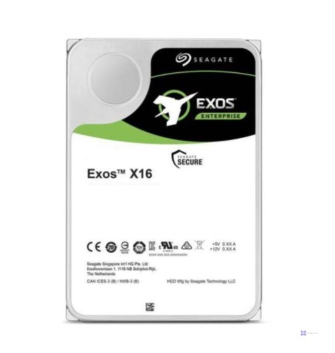 Dysk SEAGATE EXOS™ Enterprise X16 ST14000NM001G 14TB 3.5" 7200 256MB 512E SATA III