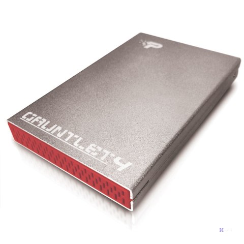 Obudowa Patriot Memory Gauntlet 4 PCGT425S (2.5"; Micro USB 3.0 B; Aluminium, Tworzywo sztuczne; kolor srebrny)