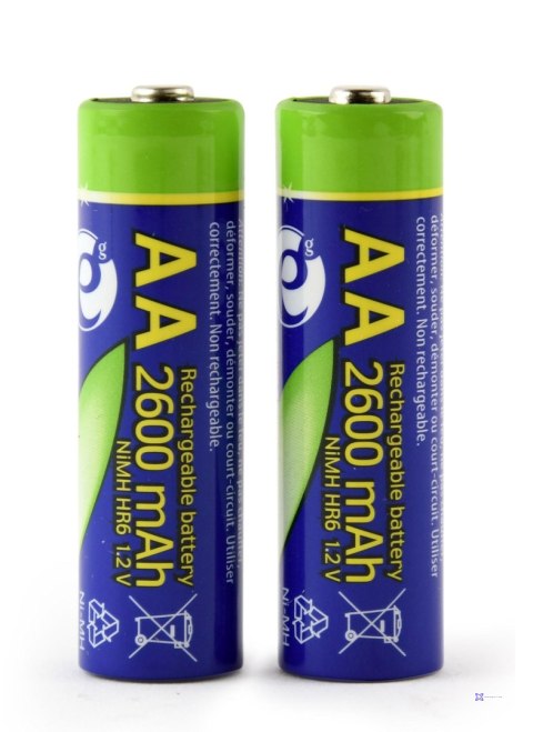 Akumulator Gembird Ni-MH AA 2600mAh (2 szt)