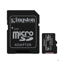 Karta pamięci Micro SD Kingston Class 10 128GB Canvas Select Plus + AdapterSD
