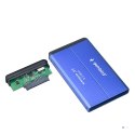 Obudowa zewnętrzna Gembird EE2-U3S-2-B na dysk 2.5" SATA HDD USB 3.0 (niebieska)