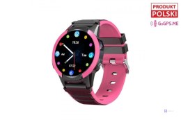 Smartwatch dla dzieci GoGPS 4G X03 (różowy)