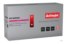 Activejet ATH-6003AN Toner (zamiennik HP 124A Q6003A, Canon CRG-707M; Premium; 2000 stron; czerwony)