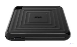 Dysk zewnętrzny SSD Silicon Power PC60 256GB USB-C 540/500 MB/s USB 3.1 Typ-C black
