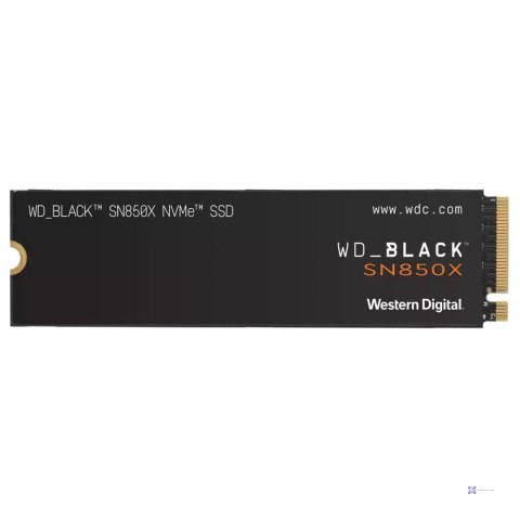 Dysk SSD WD Black SN850X 4TB M.2 2280 PCIe NVMe (7300/6600 MB/s) WDS400T2X0E