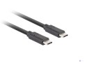 LANBERG KABEL USB-C M/M 3.2 GEN2 1M 10GB/S PD100W CA-CMCM-32CU-0010-BK