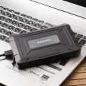 Kieszeń ADATA ED600 AED600-U31-CBK (2.5"; USB 3.1; Tworzywo sztuczne; kolor czarny)