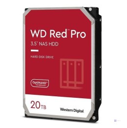 Dysk HDD WD Red Pro WD201KFGX (20 TB ; 3.5
