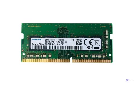 Samsung SO-DIMM 8GB DDR4 1Rx8 2666MHz PC4-21300 M471A1K43CB1-CTD