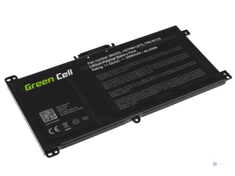 Bateria Green Cell BK03XL do HP Pavilion x360 14-BA 14-BA015NW 14-BA022NW 14-BA024NW 14-BA102NW 14-BA104NW