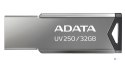 Pendrive ADATA UV250 AUV250-32G-RBK (32GB; USB 2.0; kolor srebrny)