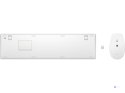 Zestaw bezprzewodowy klawiatura i mysz HP 650 (biała)