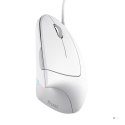 Mysz TRUST Verto ERGO vertical ergonomic White