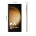 Smartfon Samsung Galaxy S23 Ultra (S918) 8/256GB 6,8" Dynamic AMOLED 2X 3088x1440 5000mAh Dual SIM 5G Cream