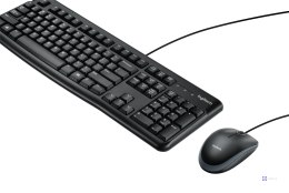 Zestaw klawiatura + mysz Logitech MK120 920-002562 (membranowa; USB 2.0; (US); kolor czarny; optyczna; 1000 DPI)