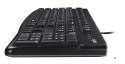 Zestaw klawiatura + mysz Logitech MK120 920-002562 (membranowa; USB 2.0; (US); kolor czarny; optyczna; 1000 DPI)