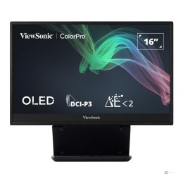 Monitor ViewSonic 15.6" VP16-OLED (VS19179) przenośny microHDMI 2xUSB-C głośniki 2x1W