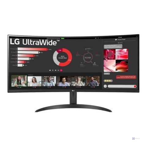 Monitor LG 34" UltraWide 34WR50QC-B WQHD 2xHDMI DP