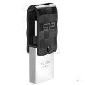 Pendrive Silicon Power Mobile C31 32GB USB 3.2 Typ-A, Typ-C Czarny