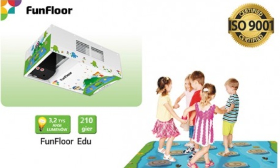 Podłogi interaktywne FunFloor w ofercie Commpol – nowoczesna edukacja, terapia i aktywna zabawa
