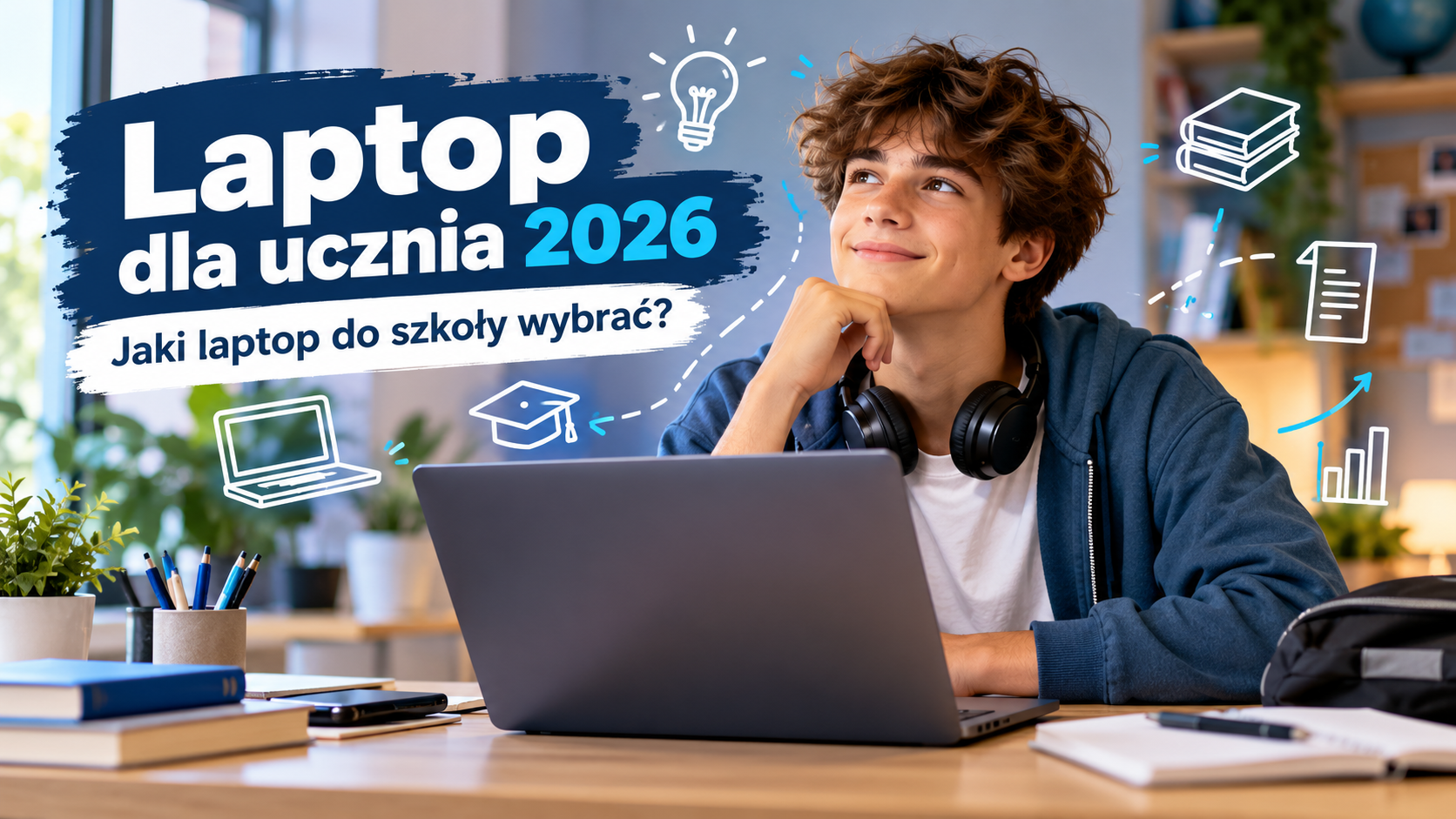 Laptop dla ucznia 2026 – jaki laptop do szkoły i nauki wybrać?