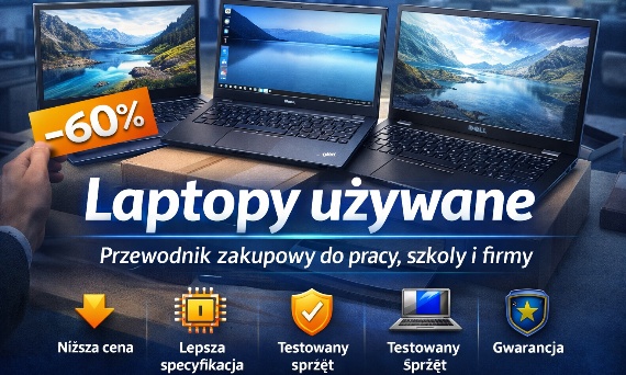 Laptopy używane – jak wybrać najlepszy laptop poleasingowy do pracy, szkoły i domu?